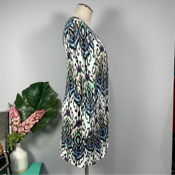 Chico’s Daring Diamond Deidra duster Sz M / 2 - Picture 12 of 16